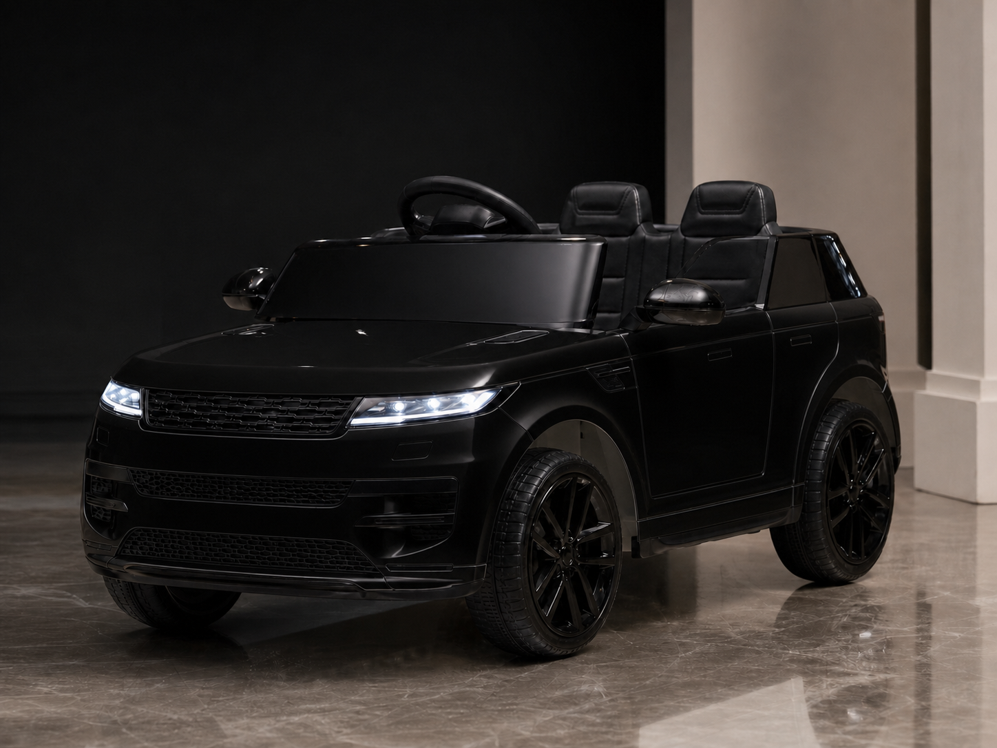 Black Range Rover Sport children’s ride-on car